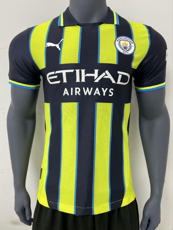 Manchester City Soccer Jersey Away (Player) 24/25