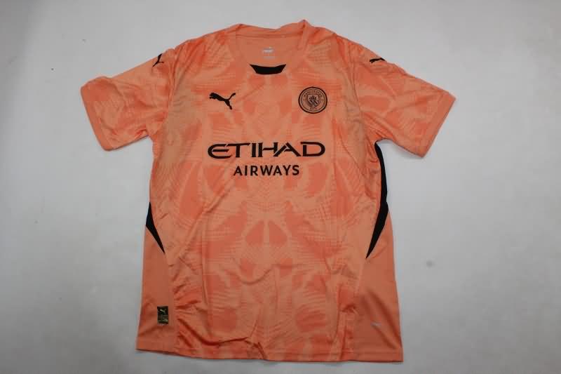 Manchester City Soccer Jersey Goalkeeper Orange Replica 24/25