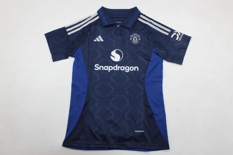 Manchester United Soccer Jersey Away Women Replica 24/25