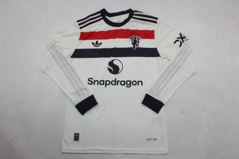 Manchester United Soccer Jersey Third Long Sleeve (Player) 24/25