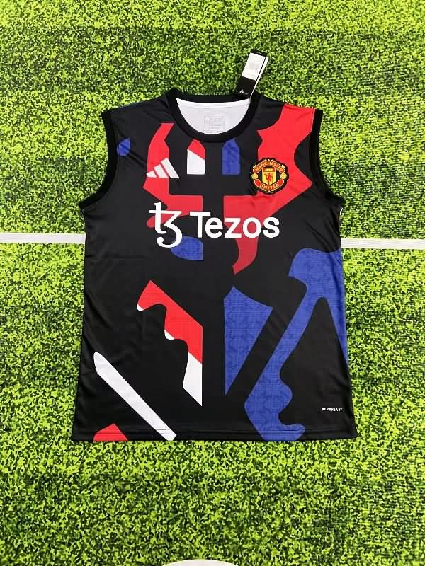 AAA Quality Manchester United 24/25 Training Vest Soccer Jersey 05