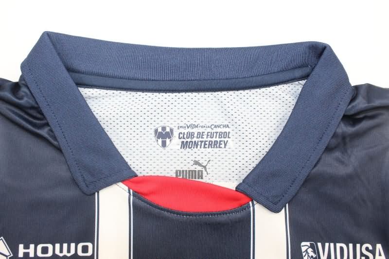 Monterrey Soccer Jersey Home Long Sleeve (Player) 24/25