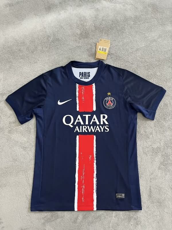 AAA Quality Paris St German 2025 Home Champion Special Soccer Jersey