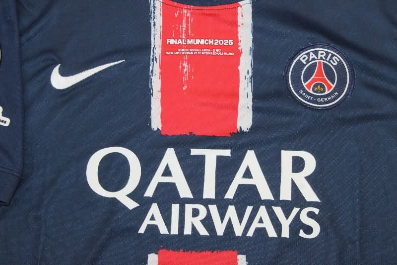 AAA Quality Paris St German 24/25 UCL Final Home Soccer Jersey