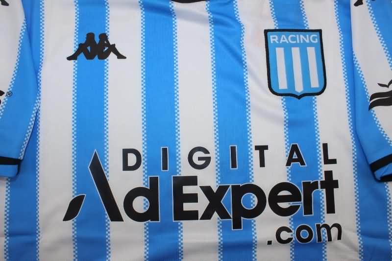 Racing Soccer Jersey Home Replica 2024
