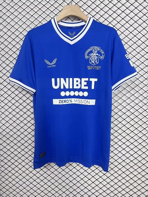 Rangers Soccer Jersey Anniversary Replica 125th