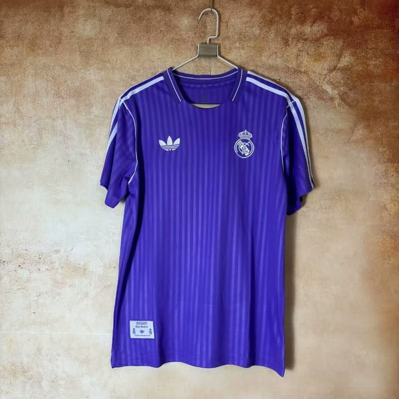 Real Madrid Soccer Jersey Purple Replica 24/25