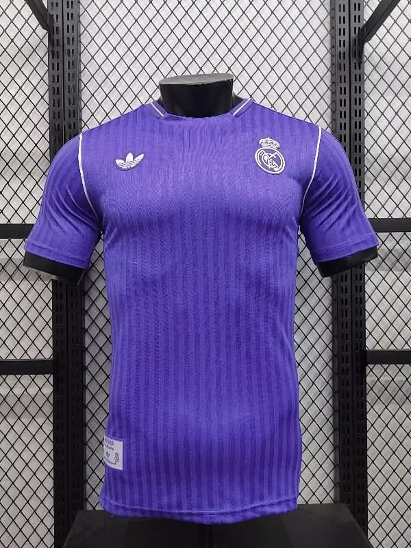 Real Madrid Soccer Jersey Purple (Player) 24/25