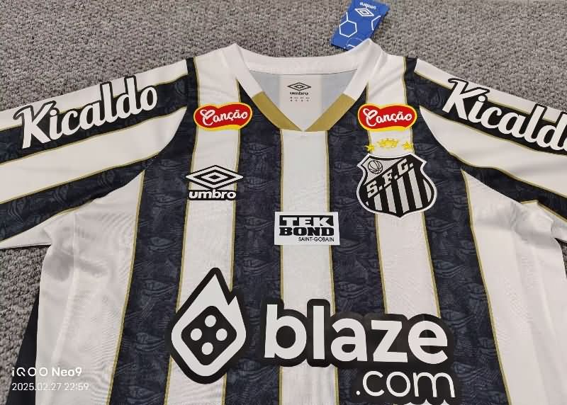 Santos Soccer Jersey Away Replica 2024