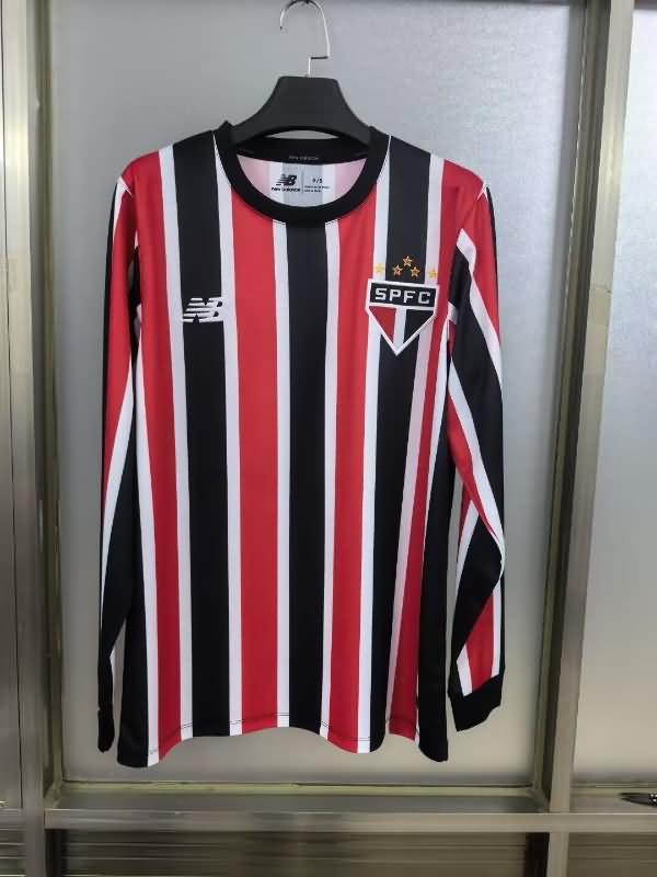 Sao Paulo Soccer Jersey Away Long Sleeve Replica 2024