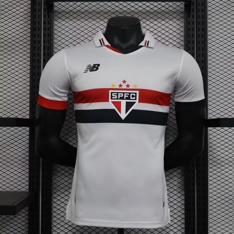 Sao Paulo Soccer Jersey Home (Player) 2024