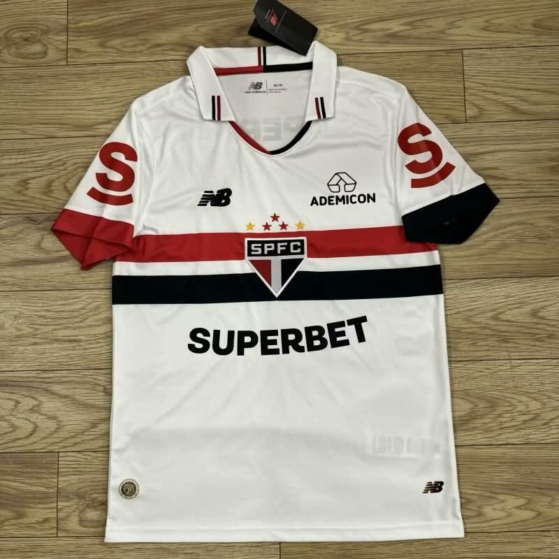 Sao Paulo Soccer Jersey Home Replica 2024