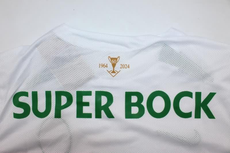 Sporting Lisbon Soccer Jersey Away Replica 24/25