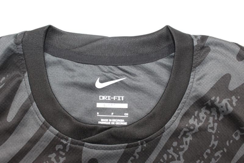 Sporting Lisbon Soccer Jersey Goalkeeper Black Replica 24/25