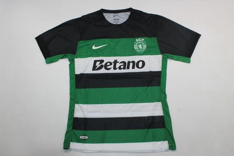 Sporting Lisbon Soccer Jersey Home (Player) 24/25