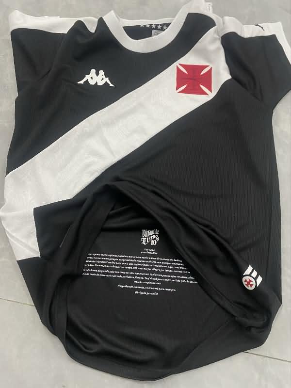 Vasco Da Gama Soccer Jersey Black Replica 2024