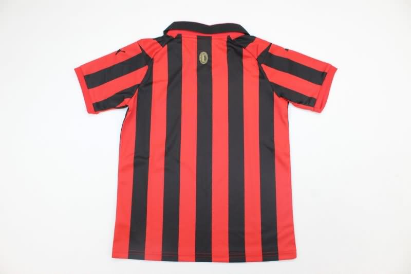Kids AC Milan Soccer Jersey Anniversary Replica 125th