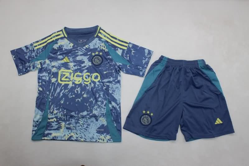 Kids Ajax Soccer Jersey Away Replica 24/25