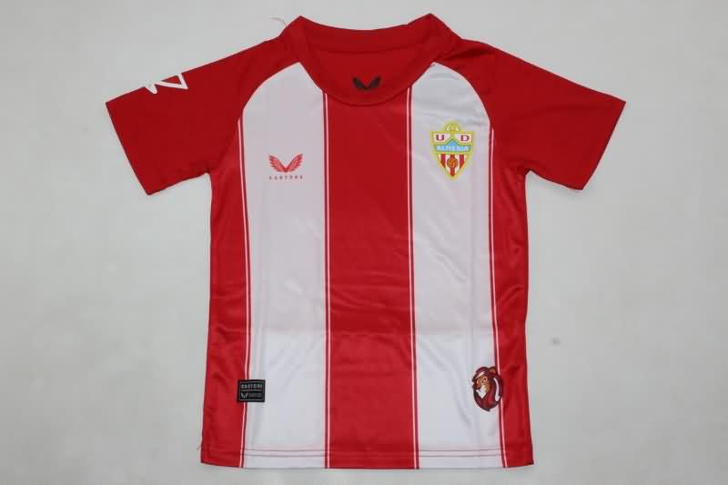 Kids Almeria Soccer Jersey Home Replica 24/25