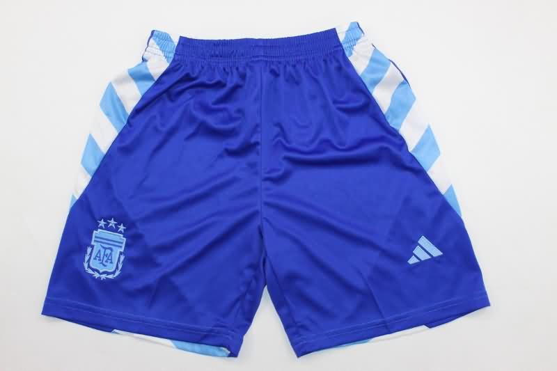 Kids Argentina Soccer Jersey Copa America Away Replica 2024