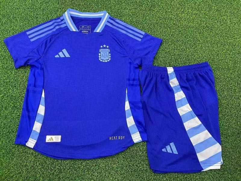 Kids Argentina Soccer Jersey Copa America Away (Player) 2024