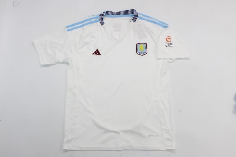 Kids Aston Villa Soccer Jersey Away Replica 24/25