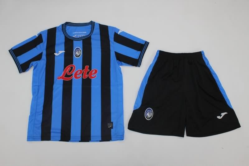 Kids Atalanta BC Soccer Jersey Home Replica 24/25