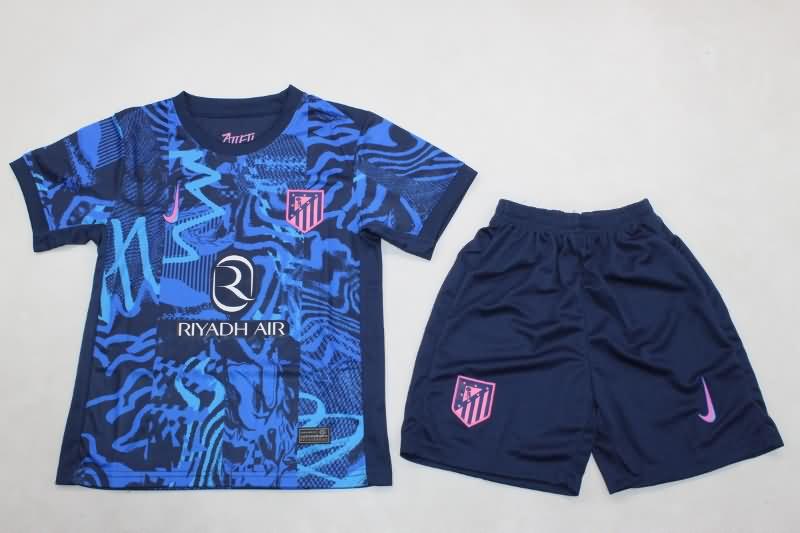 Kids Atletico Madrid Soccer Jersey Third Replica 24/25