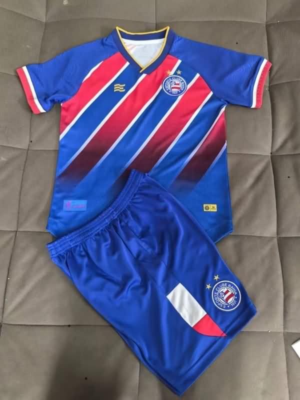 Kids Bahia Soccer Jersey Home Replica 2024