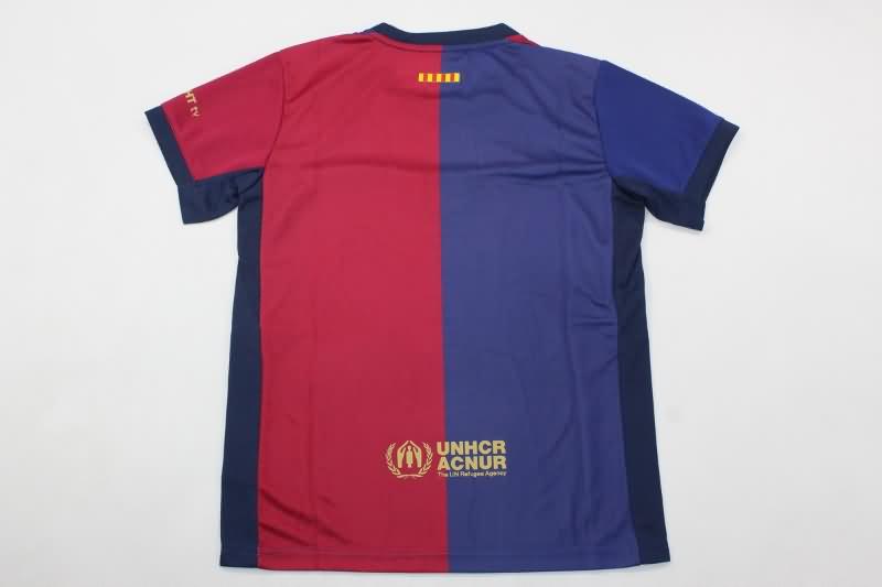 Kids Barcelona Soccer Jersey Home Replica 24/25