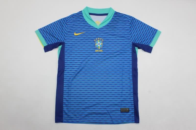 Kids Brazil Soccer Jersey Copa America Away Replica 2024