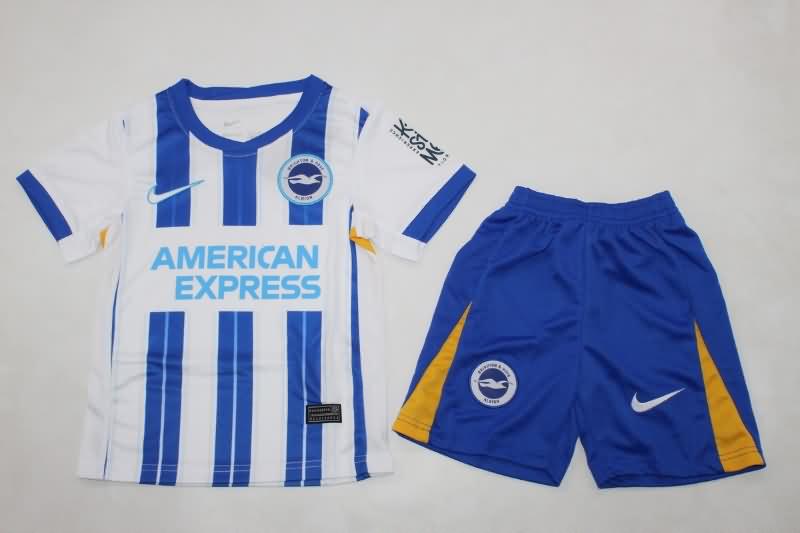 Kids Brighton Soccer Jersey Home Replica 24/25