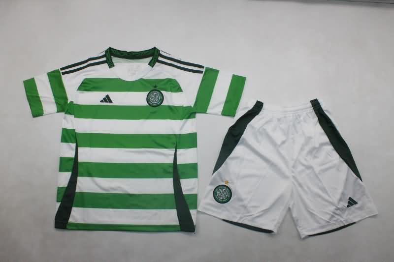 Kids Celtic Soccer Jersey Home Replica 24/25