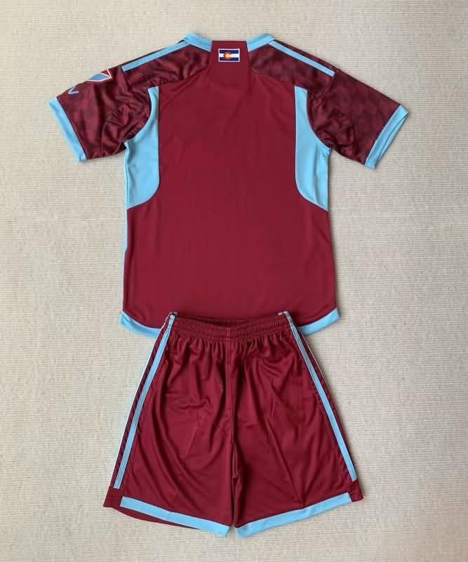 Kids Colorado Rapids Soccer Jersey Home Replica 2024