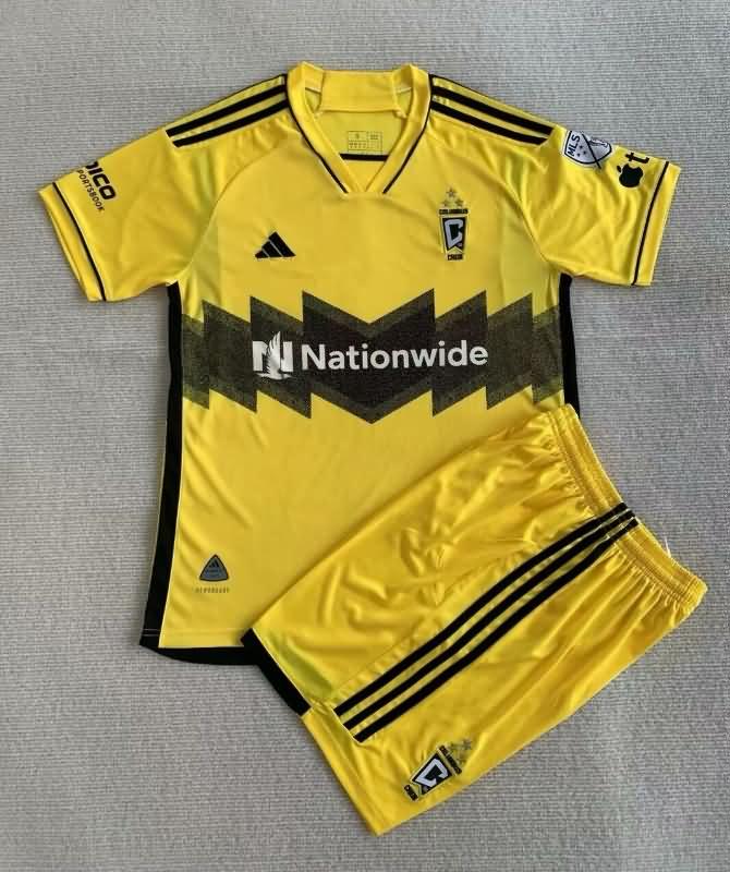 Kids Columbus Crew Soccer Jersey Home Replica 2024