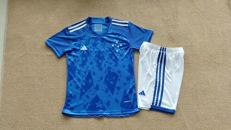 Kids Cruzeiro Soccer Jersey Home Replica 2024