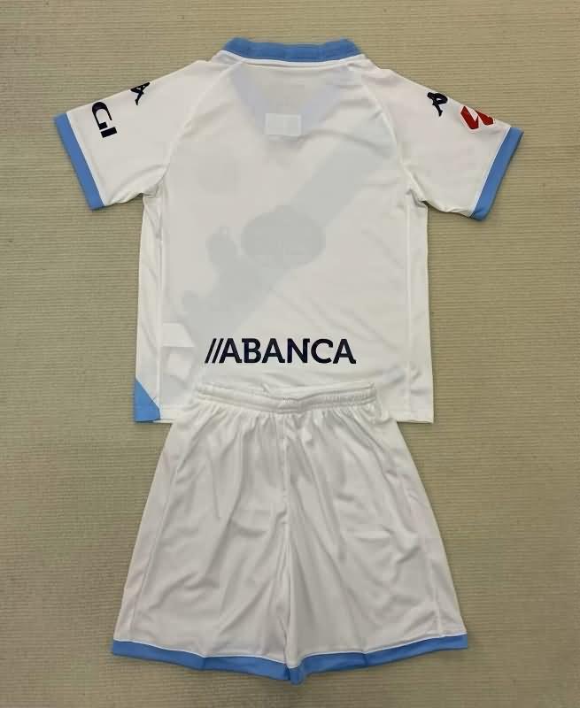 Kids Deportivo La Coruna Soccer Jersey Away Replica 24/25