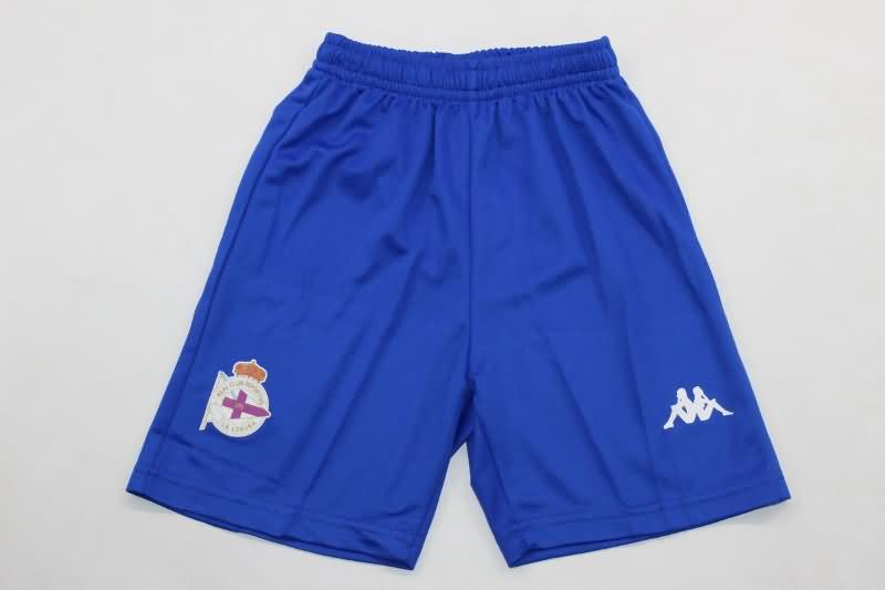 Kids Deportivo La Coruna Soccer Jersey Home Replica 24/25