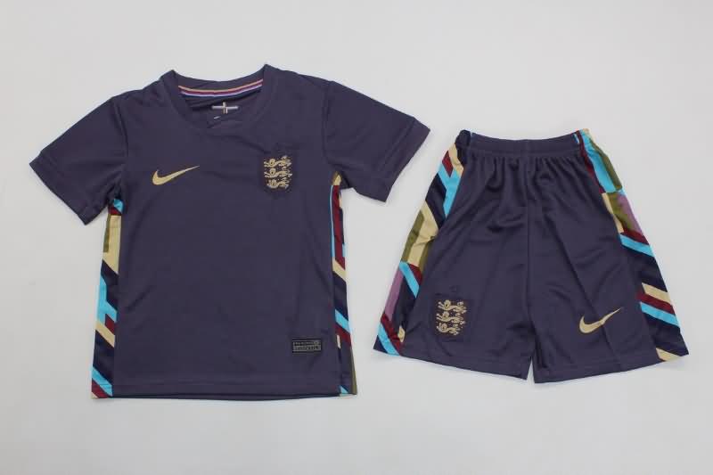 Kids England Soccer Jersey Away Replica 2024