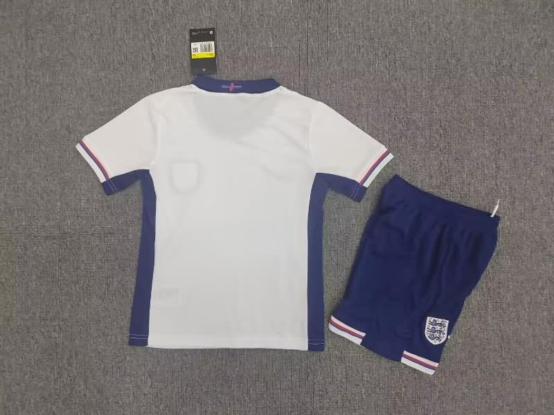 Kids England Soccer Jersey Home Replica 2024