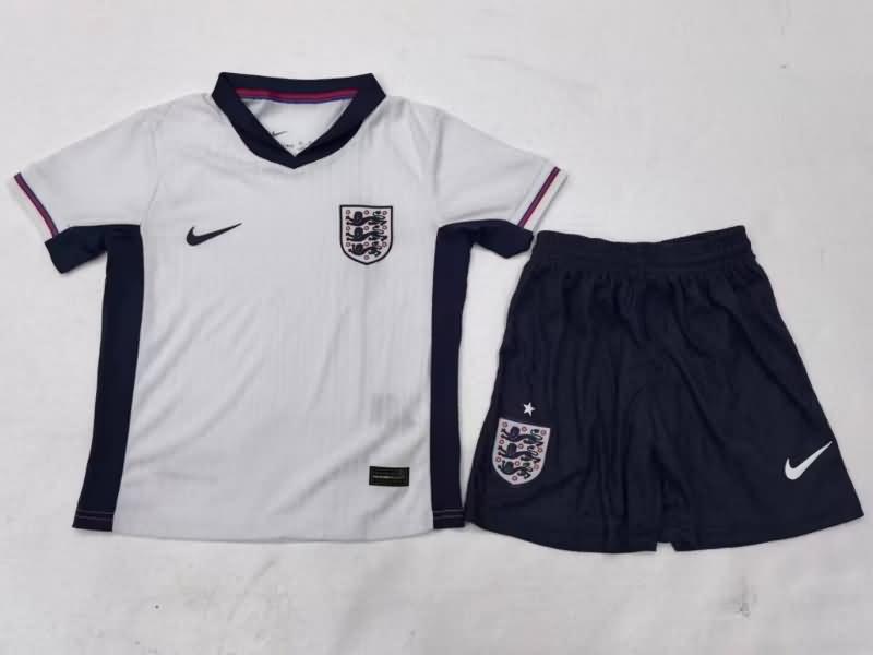 Kids England Soccer Jersey Home (Player) 2024