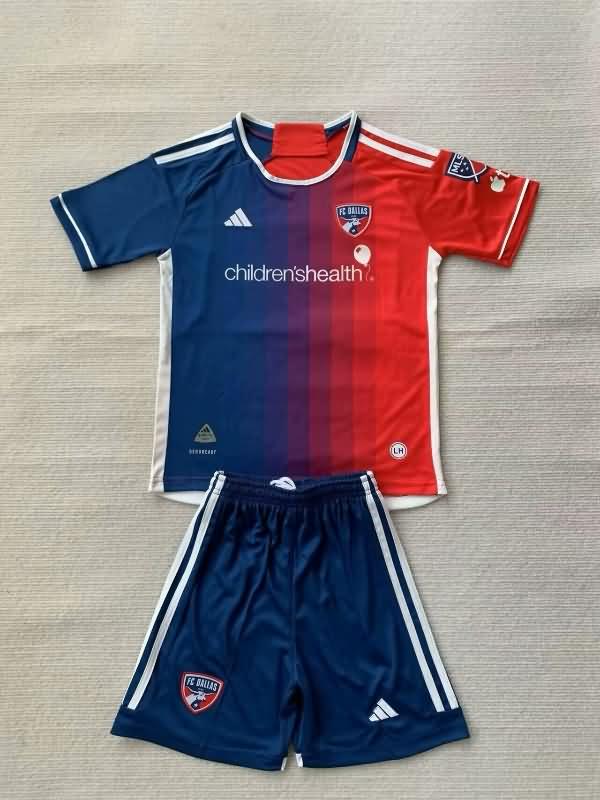 Kids FC Dallas Soccer Jersey Home Replica 2024