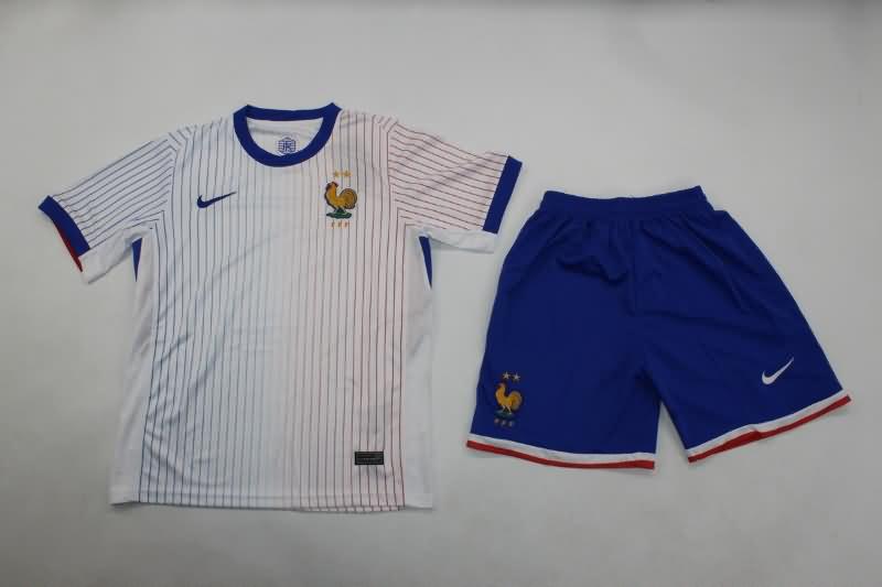 Kids France Soccer Jersey Away Replica 2024