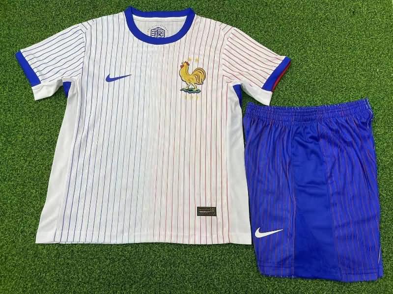 Kids France Soccer Jersey Away (Player) 2024