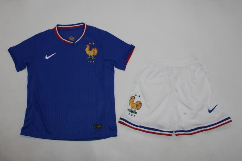 Kids France Soccer Jersey Home (Player) 2024