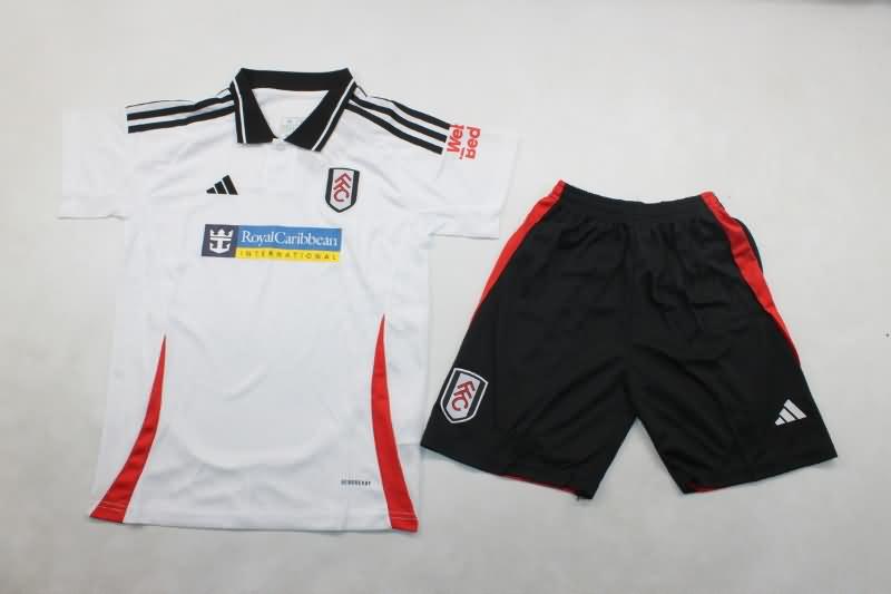 Kids Fulham Soccer Jersey Home Replica 24/25
