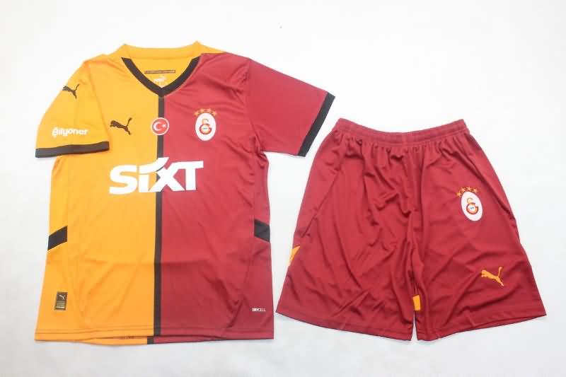 Kids Galatasaray Soccer Jersey Home Replica 24/25