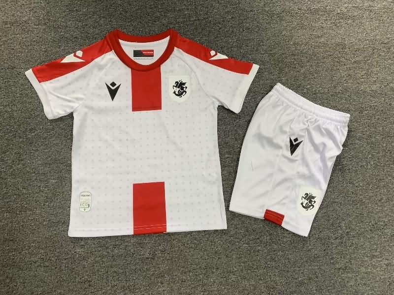 Kids Georgia Soccer Jersey Home Replica 2024