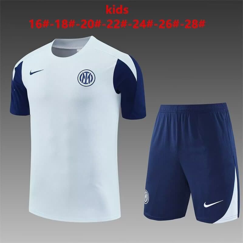 Kids Inter Milan Training Jersey 02 Replica 24/25