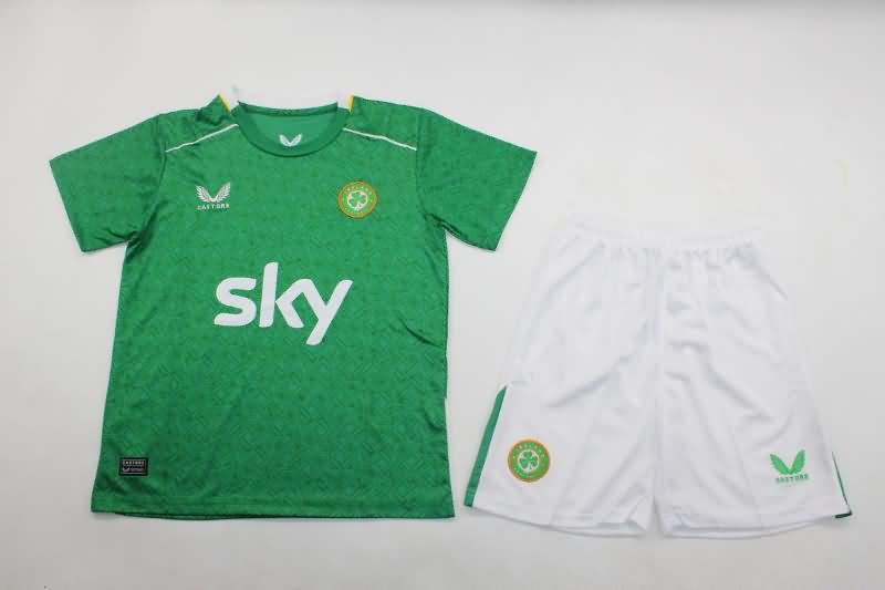 Kids Ireland Soccer Jersey Home Replica 2024